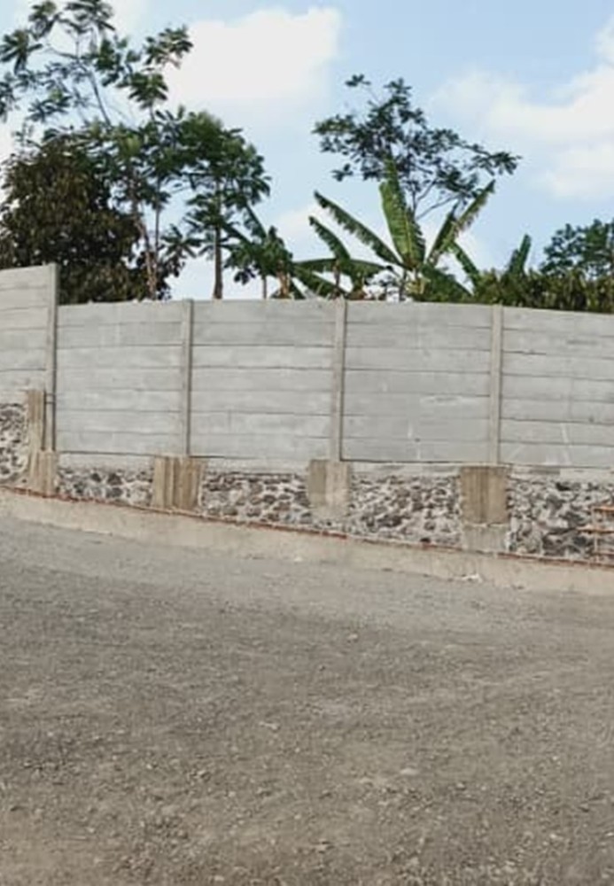 Precast Concrete Fence, Warehouse, Banjarnegara